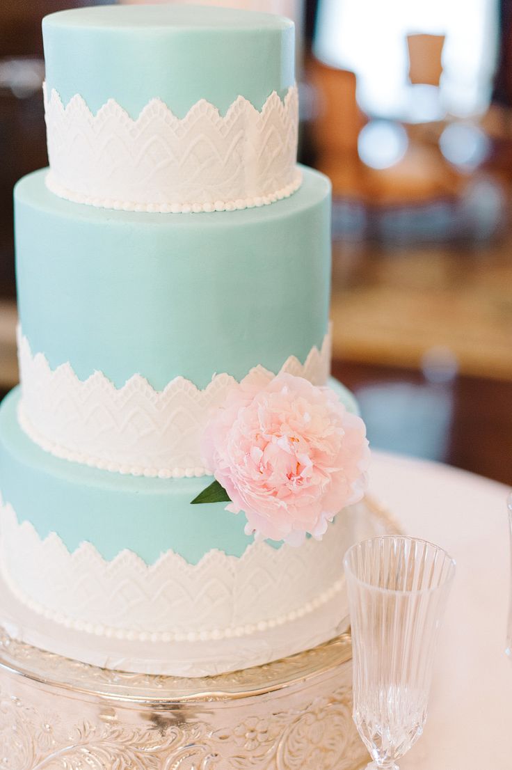 25 Elegant Tiffany Blue Wedding Cake Ideas - Wedding Philippines